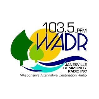 WADR-LP 103.5 FM logo
