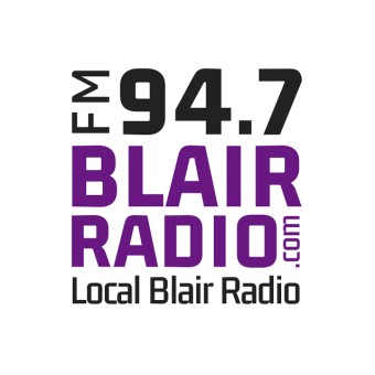 KYTF 94.7 FM Blair Radio logo