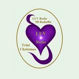 LUV Radio Trini Christmas logo
