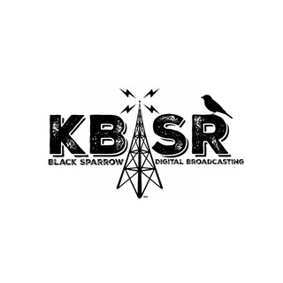 Black Sparrow Radio KBSR logo