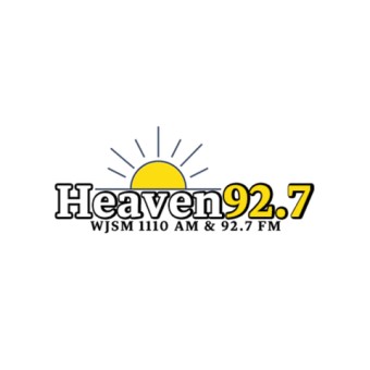 WJSM Heaven 92.7 FM logo
