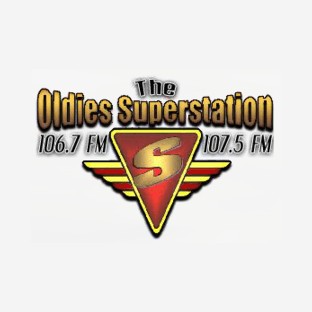 KWBZ The Oldies Superstation 107.5 FM logo