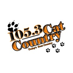 WJEN 105.3 Cat Country logo
