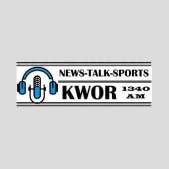 KWOR 1340 AM logo