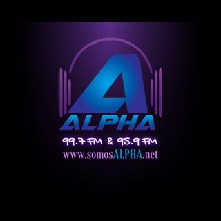 WBVL-LP Alpha Radio logo