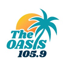 105.9 The Oasis logo