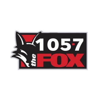 105.7 The Fox logo