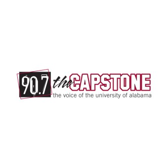 WVUA 90.7 The Capstone logo