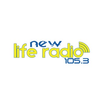 KMOQ New Life Radio 105.3 FM logo