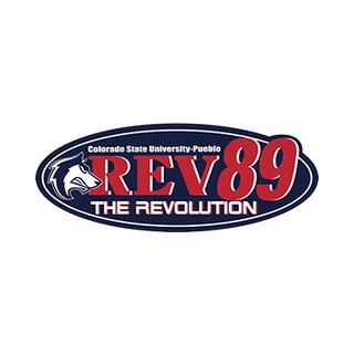 KTSC The Revolution Rev 89.5 FM logo