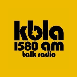 KBLA 1580 AM Talk Radio logo