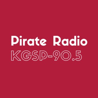 KGSP Pirate Radio 90.5 FM logo