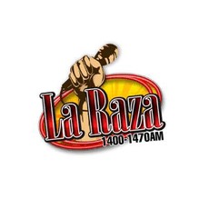 KMNQ La Raza logo