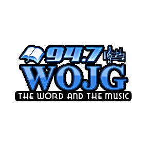 WOJG The Word and The Music 94.7 FM logo