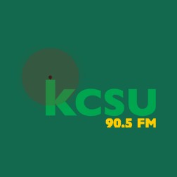 KCSU Student Run Radio 90.5 FM logo