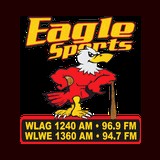 WLAG Eagle Sports 1240 & 96.9 logo