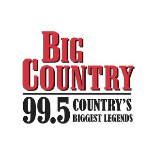 KXBL Big Country 99.5 FM logo
