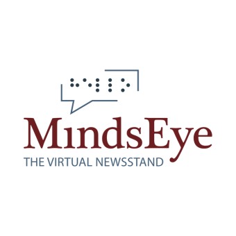 MindsEye Virtual Newsstand Service for the Blind logo