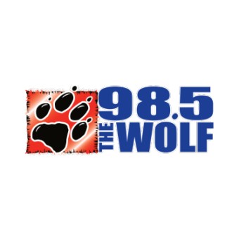 KEWF The Wolf 98.5 FM logo