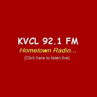 KVCL Hometown Radio 92.1 FM logo
