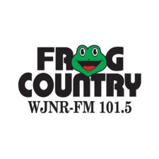 WJNR Frog Country 101.5 logo