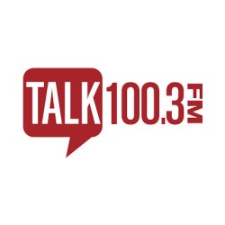WZNZ Talk 100.3 FM logo