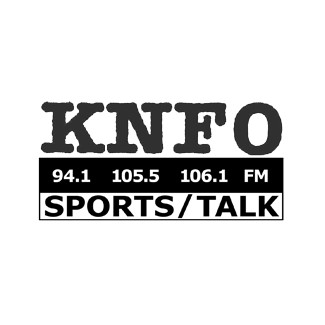 KNFO 106.1 FM logo