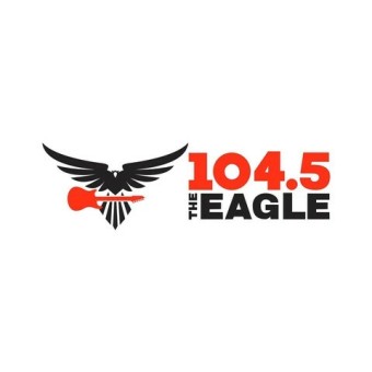 KPUS 104.5 The Eagle logo