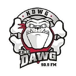 KDWG The Dawg 90.9 FM logo