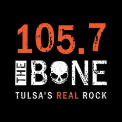 KWEN 105.7 The Bone logo