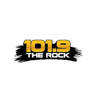 WOZI 101.9 The Rock logo