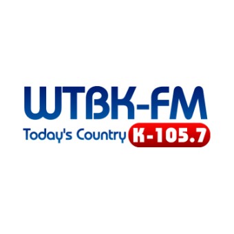 WTBK K 105.7 FM (US Only) logo