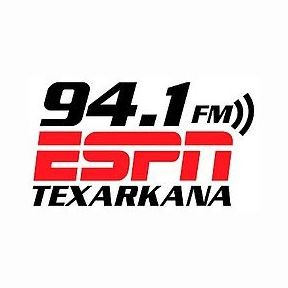 KTRG ESPN Texarkana 94.1 FM logo