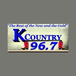 WKMM K-Country 96.7 FM logo