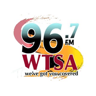 96.7 WTSA FM logo