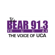 KUCA The bear 91.3 FM logo