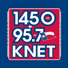 KNET 1450 AM & 95.7 FM logo