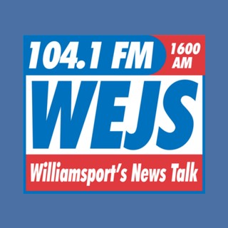 WEJS ESPN 1600 AM and 104.1 FM logo