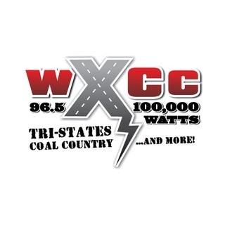 WXCC Coal Country 96.5 logo