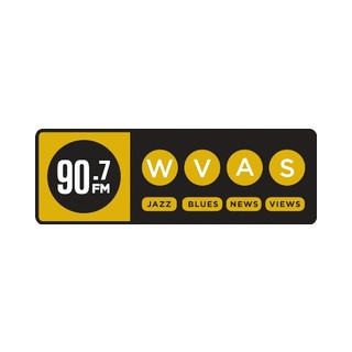WVAS 90.7 FM logo