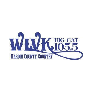 WLVK The Big Cat 105.5 FM logo