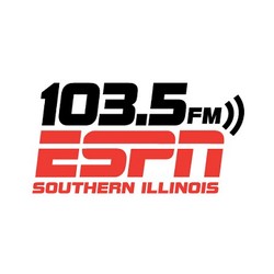 WXLT 103.5 ESPN Southern Illinois logo