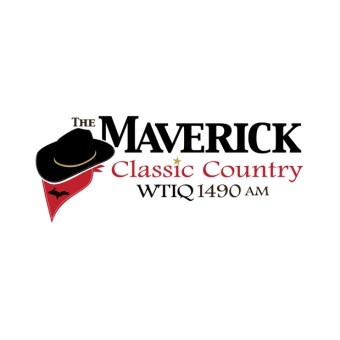 WTIQ 1490 The Maverick logo
