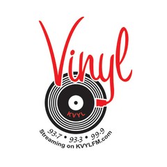 KVYL Vinyl 93.7 FM logo