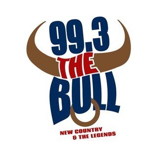 WQDK 99.3 The Bull FM logo