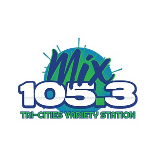 KONA-FM Mix 105.3 logo