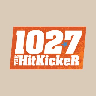 WHKR 102.7 The Hitkicker logo