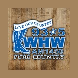 KWHW Pure Country 1450 AM & 93.5 FM logo