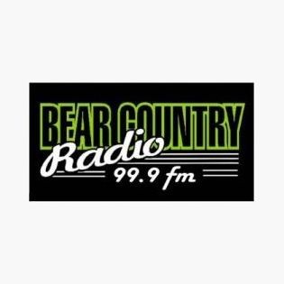 WQBR The Bear Country 99.9 FM logo