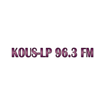 KOUS-LP 96.3 FM logo